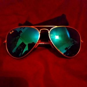 Large Metal Aviator REAL Ray-Bans